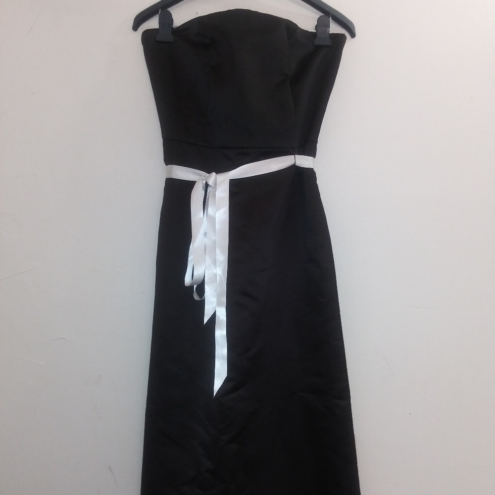Bill levkoff classic strapless dress